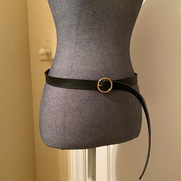 Women’s Black Leather Belt - Picture 9 of 11